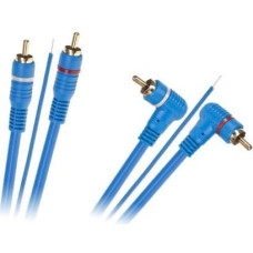 Noname Kabel RCA (Cinch) x2 - RCA (Cinch) x2 5m niebieski (KPO2668-5)