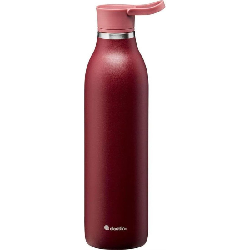 Aladdin Thermal bottle CityLoop Thermavac eCycle Water Bottle 0.6L parstradata nerus. terracotta / burgundy 6939236413596