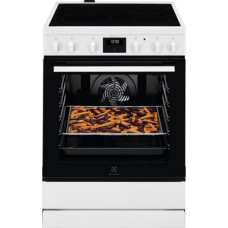 Electrolux 60 cm pločio baltos el keraminė viryklė Electrolux LKR64023AW