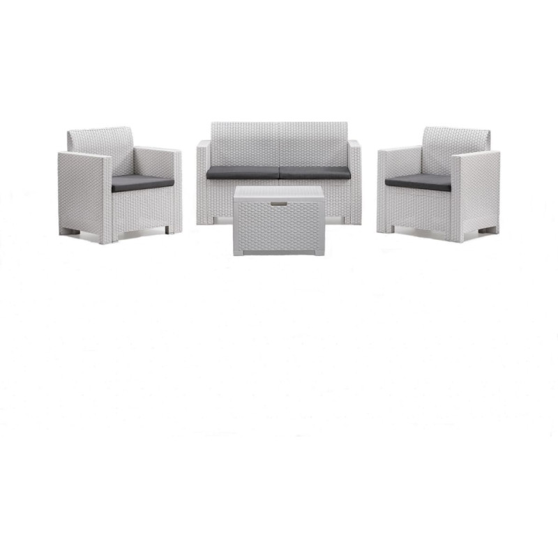 Gardena Garden furniture set Set Nebraska 2 white 8003723090671