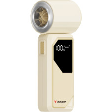 LG Verbatim Wentylator r�czny, Cool n Go AirJet, bia�o-srebrny