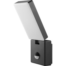 Orno ENID LED 10W, oprawa ogrodowa z czujnikiem ruchu PIR, 800lm, IP65, 4000K, szara