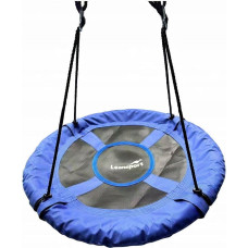 Lean Sport Huśtawka Ogrodowa Bocianie Gniazdo Dla Dzieci Niebieska 80cm LEAN Sport