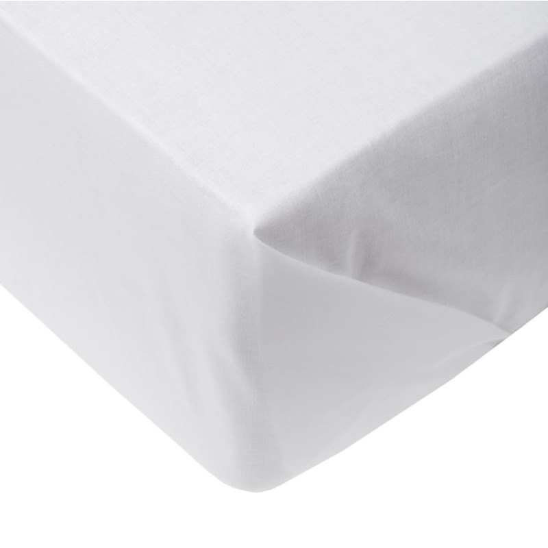 Domoletti FLAT SHEET COTTON 200X220CM WHITE