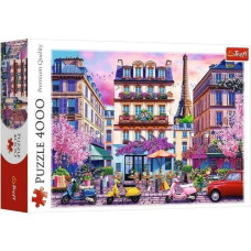 Trefl PUZZLE 4000 Wiosna w Paryżu 45011