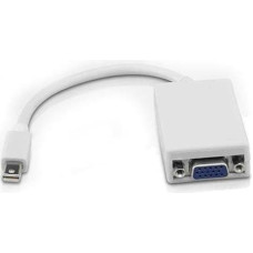 Sharkoon Adapter AV Sharkoon DisplayPort Mini - D-Sub (VGA) biały (4044951017379)