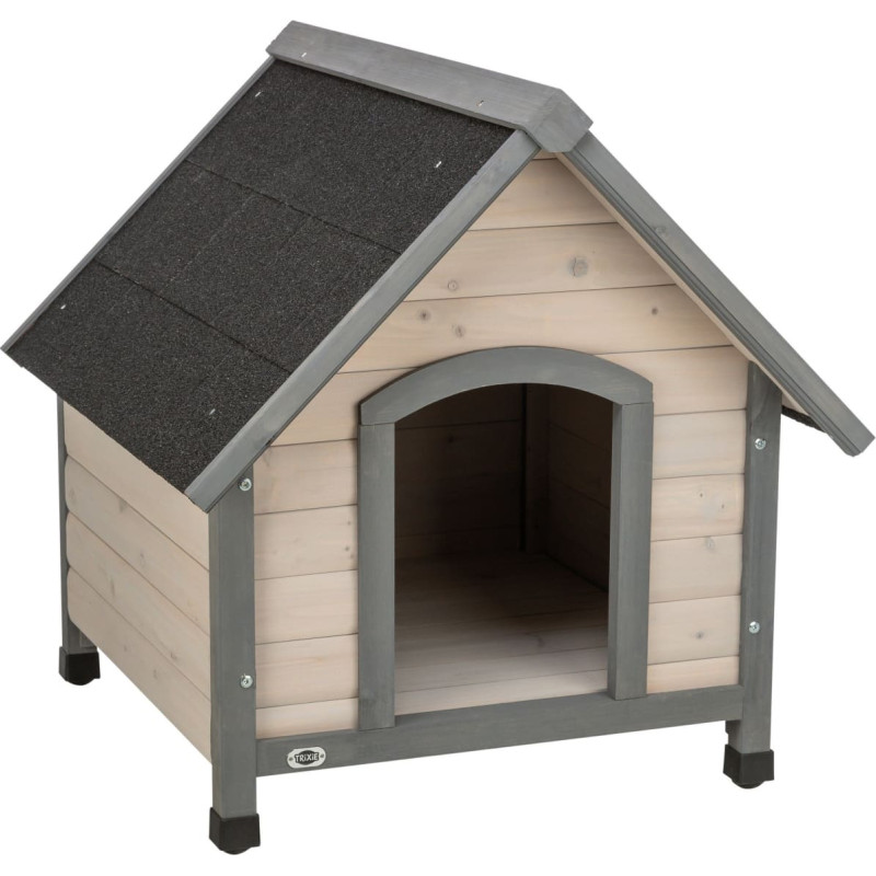 Trixie Natura, buda, dla psa, szara, M�L: 83 � 87 � 101 cm