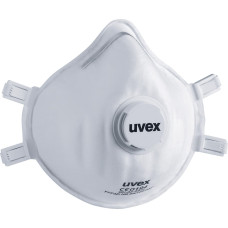 Uvex Respiratorius Uvex Silv-Air Classic 2310 FFP3, puodelio tipo su vožtuvu, baltas, 3 vnt mažmeninėje pakuotėje