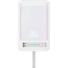 Usams Powerbank USAMS XM Series CD219 10000mAh Magnetic Wireless biały