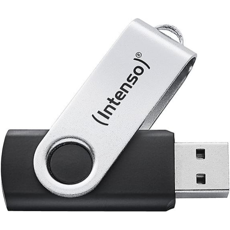 Intenso USB 256GB OFFICE LINE 3.2 Gen1 Silver-Black pamięć USB USB Typu-A 3.2 Gen 1 (3.1 Gen 1) Czarny, Srebrny