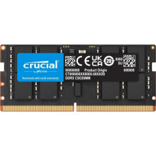 Crucial Pamięć do notebooka DDR5 CSODIMM 16GB (1*16GB)/6400 CL52 Crucial