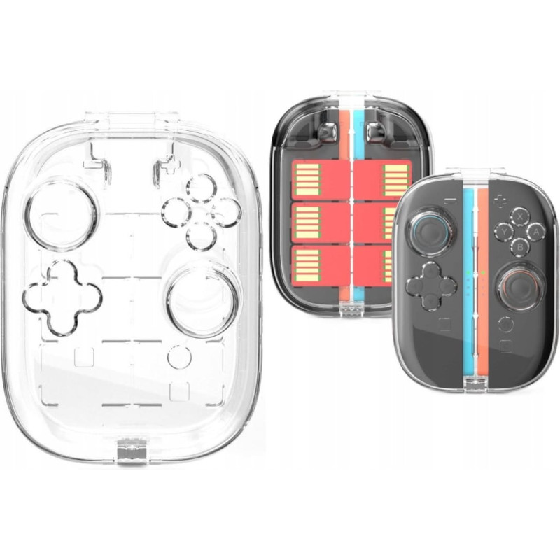 JYS Futerał Etui Ochronne Case Pokrowiec Na Joy-cony + Gry Do Nintendo Switch 2 / Jys-ns2311