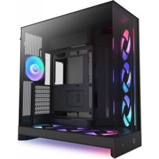 Nzxt Obudowa NZXT H9 Flow RGB+ (2025) Midi Tower z oknem czarna