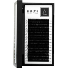 Nanolash Zestaw sztuczne rzęsy Nanolash VOLUME LASHES Doczepy 10 mm