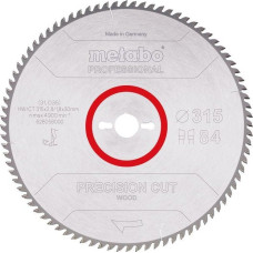 Metabo METABO PIŁA TARCZOWA HW/CT 315x30x84z    PRECISION CUT WOOD PROFESSIONAL