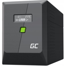 Green Cell Zasilacz awaryjny UPS Greencell 2000VA 1400W PowerProof z LCD