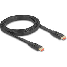 Delock High Speed HDMI Flachbandkabel 8K 60Hz 2m