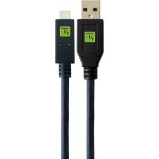 Techly USB3.1 Kabel Stecker Typ-A - Stecker USB Typ-C Schwar