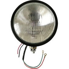 Monroe Berger & Schröter 50135 Forlygter Glødepære, Halogen H4 foran (L x B x H) 160 x 145 x 120 mm Sort