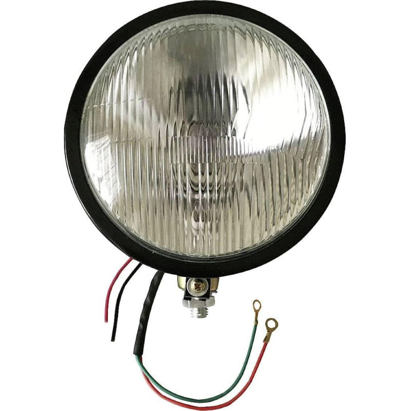 Monroe Berger & Schröter 50135 Forlygter Glødepære, Halogen H4 foran (L x B x H) 160 x 145 x 120 mm Sort