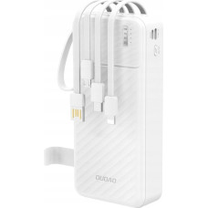 Dudao Powerbank Dudao K11 Pro 20000mAh z wbudowanymi kablami biały