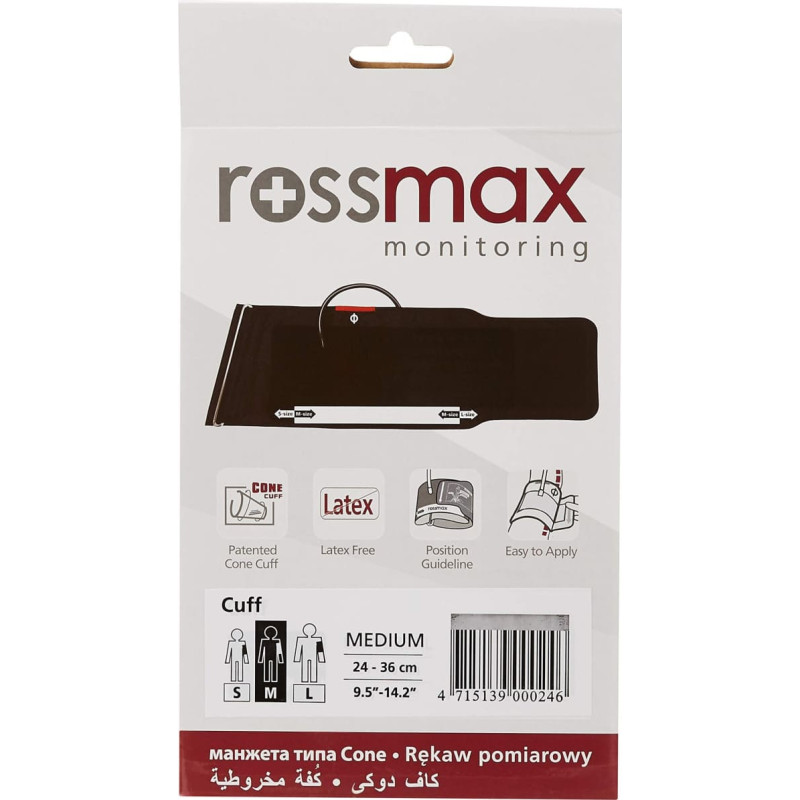 Rossmax Ciśnieniomierz Rossmax Rossmax M manžetė 24-36 cm