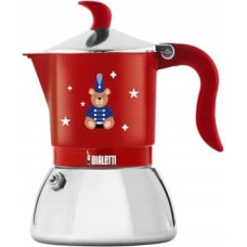 Bialetti - kawiarka Fiammetta Induction Joyful Christmas 4tz czerwona