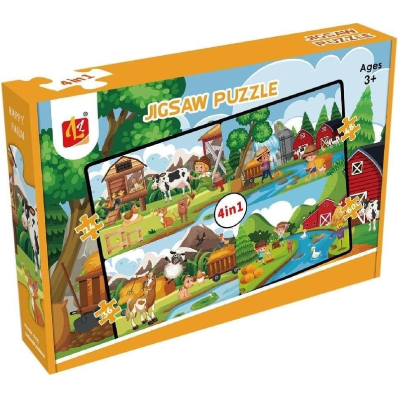 Askato Puzzle 4w1 Farma
