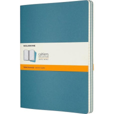 Moleskine Zestaw 3 zeszytów Cahier Journals 19x25 linie niebieski