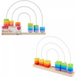 Fisher Price Wooden Rainbow Bead Bar