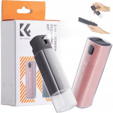 KF Zestaw 2x Płyn Spray 10ml Do Czyszczenia Ekranu Monitora Optyki Ściereczka / Kf08.077