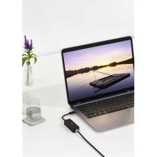 Goobay Adapter USB-C™ Ethernet, czarny