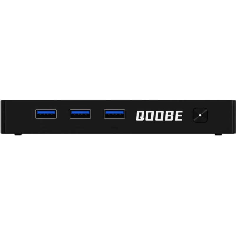 Qoobe Mini PC Qoobe SUC N150/12GB/SSD 512GB/Win 11 Pro black