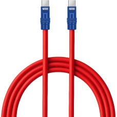 Newell NL4988 Kabel USB-C 100 W 2 m silikonowy czerwono-granatowy