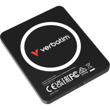Verbatim Dysk zewnętrzny SSD Verbatim Dysk zewnętrzny SnapBack Ultra Slim SSD 512GB czarny 32335