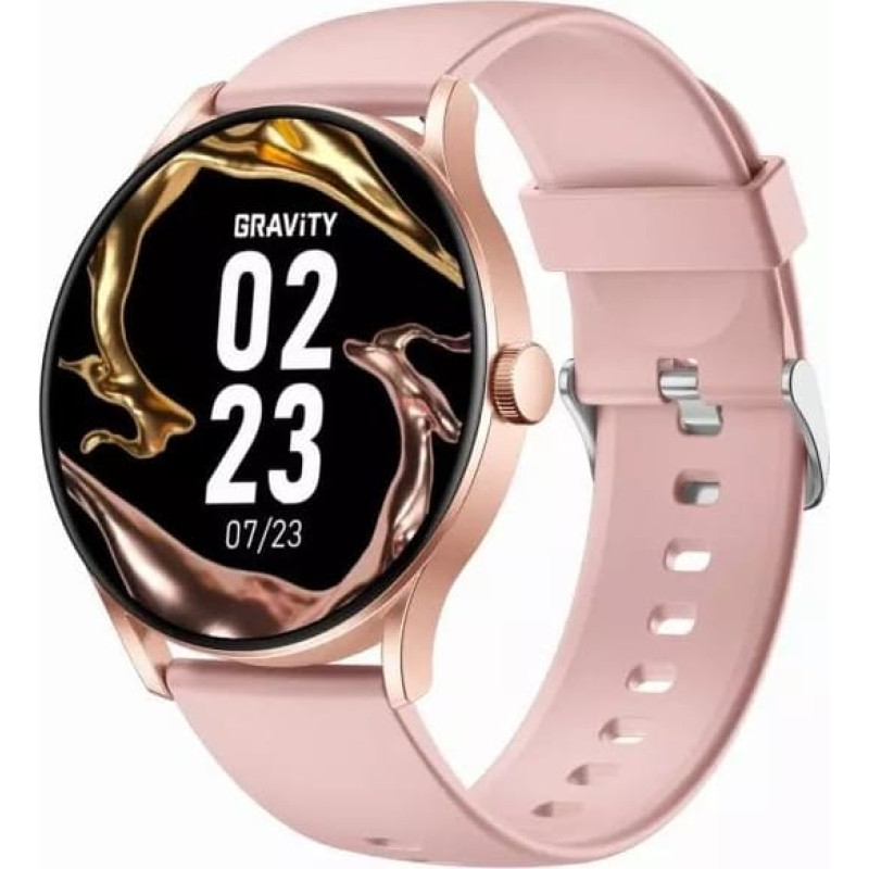 Gravity Smartwatch Gravity Smartwatch Szary Różowy GT2-3 PRO