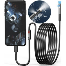 MBG Kamera IP MBG Kamera inspekcyjna DUO ENDOSKOP dwie KAMERY 2M 7LED 2xFHD WIFI do iPHONE