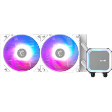 MSI Материнская плата MAG Coreliquid A13 240 WHITE, процессорный кулер «все в одном» с жидкостным охлаждением 12 см, 1 шт.