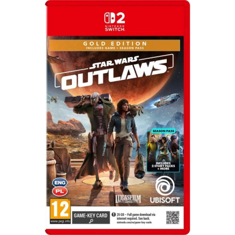 Ubisoft Game Nintendo Switch 2 Star Wars Outlaws Gold Edition