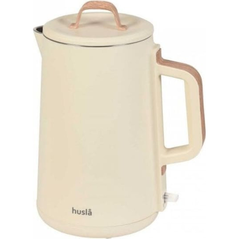 Husla Czajnik Husla CZAJNIK ELEKTRYCZNY 1,5L 73919 KREMOWY