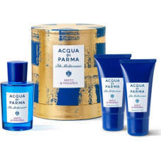 Acqua Di Parma Blu Mediterraneo Mirto di Panarea Gift Set Eau de Toilette 100 ml Hand and Body Wash 75 ml Hand and Body Lotion 75 ml, 1 pc(s), Eau de toilette, 100 ml, 3 pc(s), AQUA (WATER) • ETHYLHEXYL STEARATE • PARFUM (FRAGRANCE) • CAPRYLIC/CAPRIC TRIG