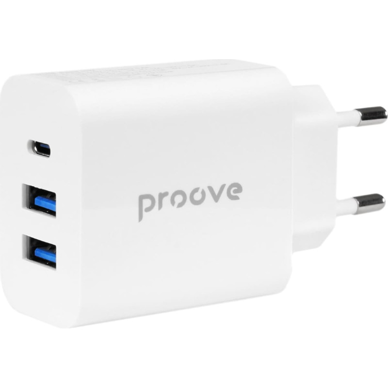 Proove Ładowarka sieciowa Proove Rapid 30W (2 USB + Type-C)