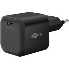 Goobay Szybka ładowarka USB-C PD GaN Nano (20 W) czarny