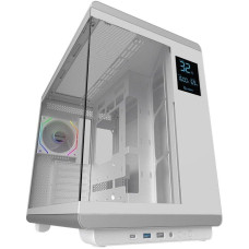 Noname AQIRYS Obudowa do komputera z wyświetlaczem DRACO white