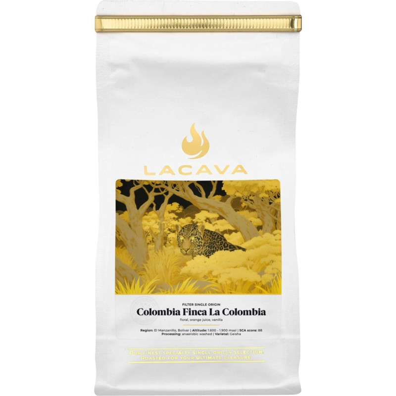 Lacava - kawa ziarnista Kolumbia Finca La Colombia Anaerobic Washed Filter 200 g