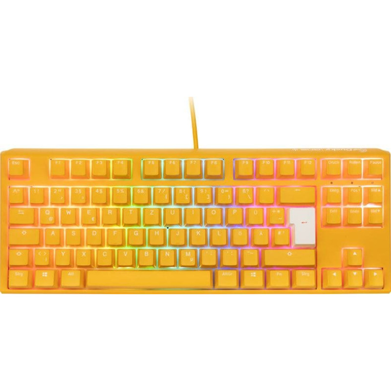 Ducky Klawiatura Ducky One 3 Yellow TKL Cherry MX Speed Silver (DKON2187ST-PDEPDYDYYYC1)