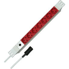 Equip Kopp Steckdosenleiste 7-fach, Alu, 19