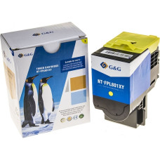 G&G kompatybilny toner z Lexmark 80C2SY0, NT-FPL801XY-A, yellow, 2000s