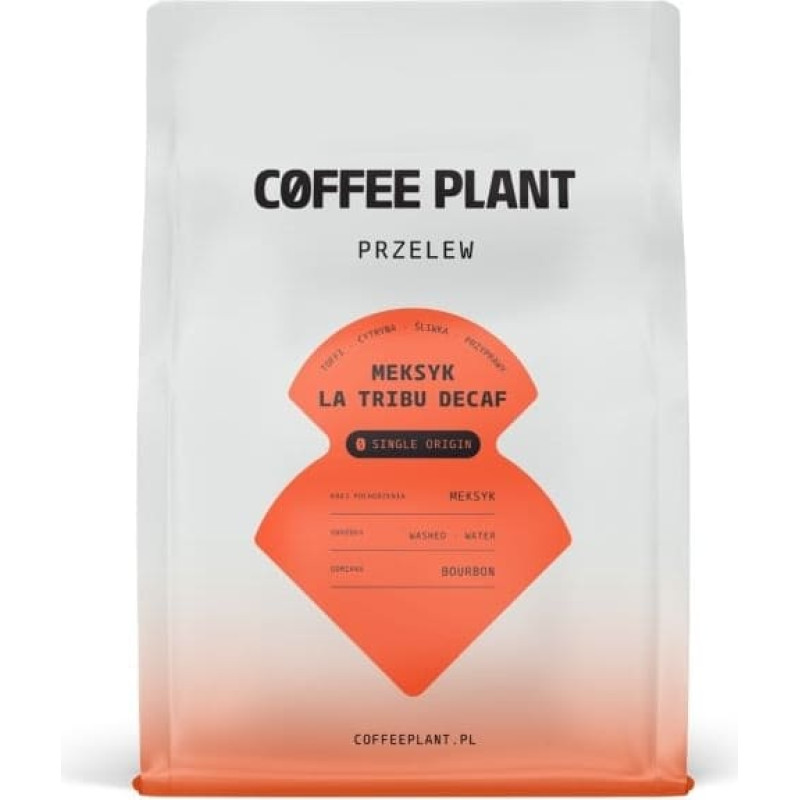 Coffee Plant Kawa ziarnista COFFEE PLANT Meksyk La Tribu Decaf 250g - kawa bezkofeinowa