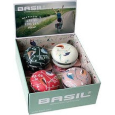 Basil Dzwonek rowerowy BASIL BIG BELL 80mm, mix kolorów pudełko 4szt. (BAS-50442)